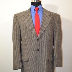 Bartolini 41R Sport Coat Blazer Suit Jacket Gray